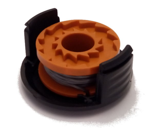 Spool Cover & Spool & Line for Qualcast CLGT1825D & more trimmer - Click Image to Close