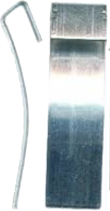 (image for) Partly Pre-formed Aluminium Greenhouse lap clips