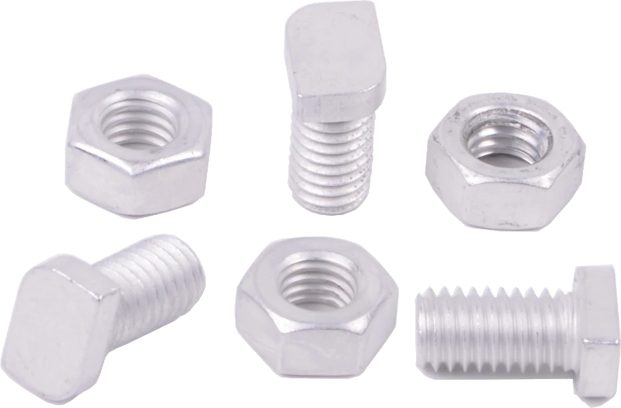 (image for) Greenhouse Aluminium Cropped Head Bolts (M6 x 22mm) & Nuts