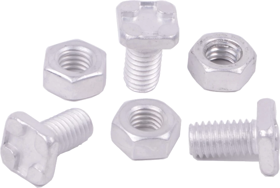 (image for) Greenhouse Aluminium Square Head (M6 X 22mm) Bolts & Nuts