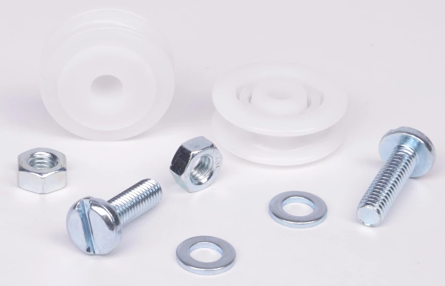 (image for) Greenhouse sliding door wheel kit (28mm)