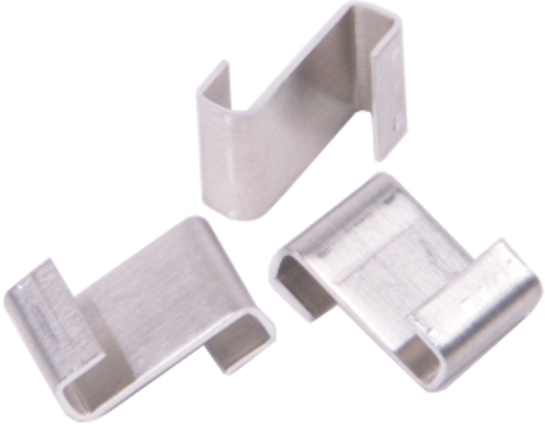 Aluminium Lap Clips (Z Clips - 25 Pack)