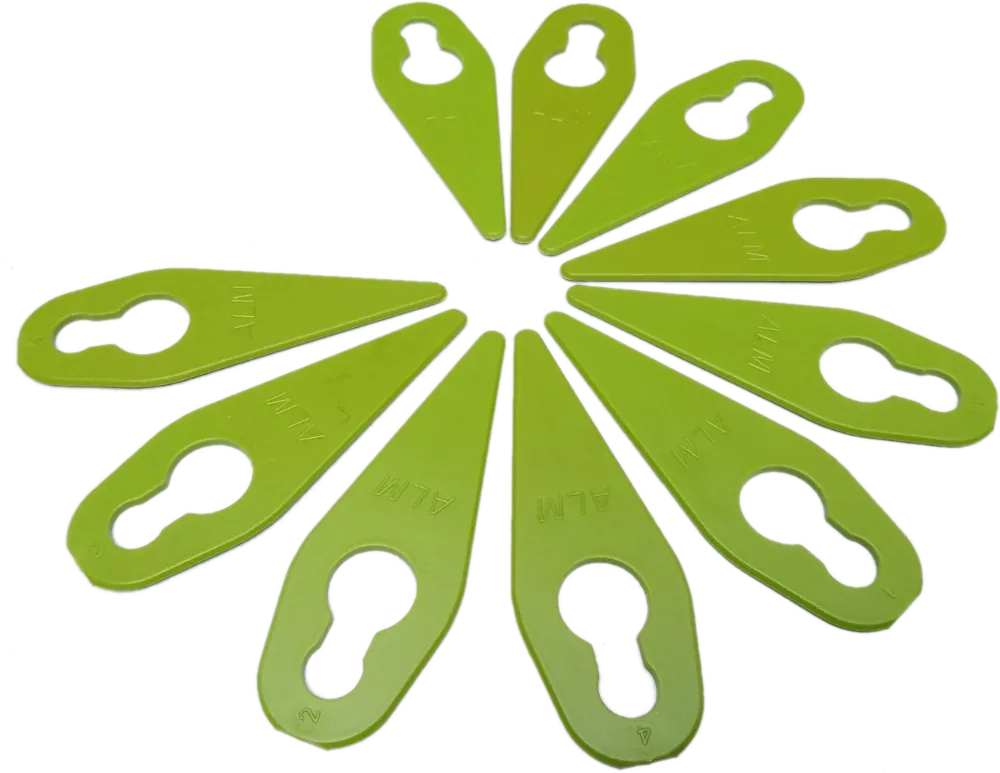 (image for) Plastic lawnmower / trimmer blades