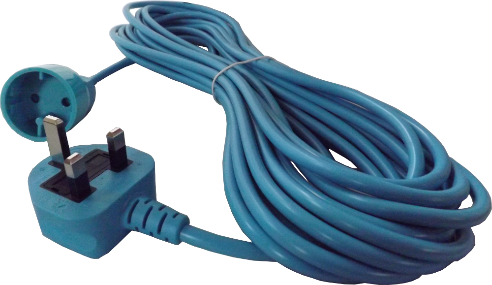 Mains Cable (10m) for various mowers & trimmers - Click Image to Close
