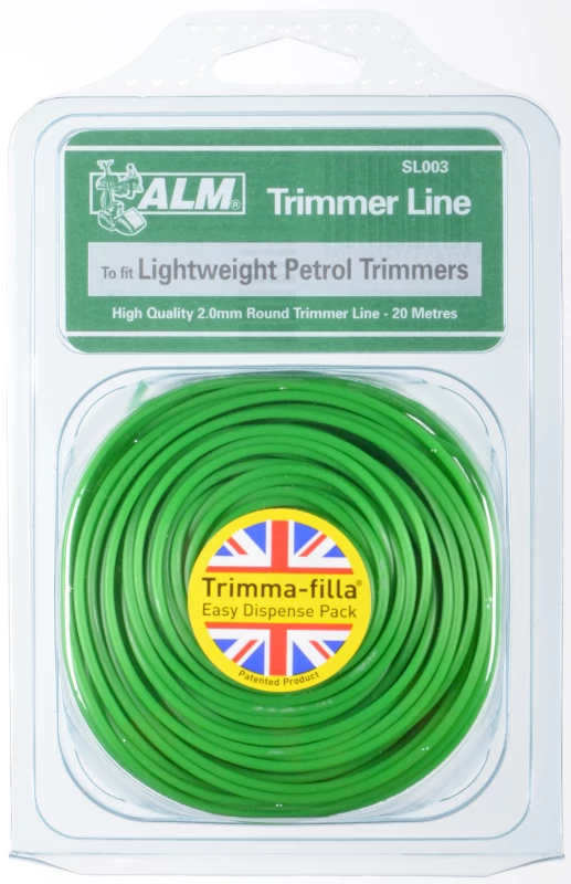 (image for) 2mm x 20m - Green Trimmer Line