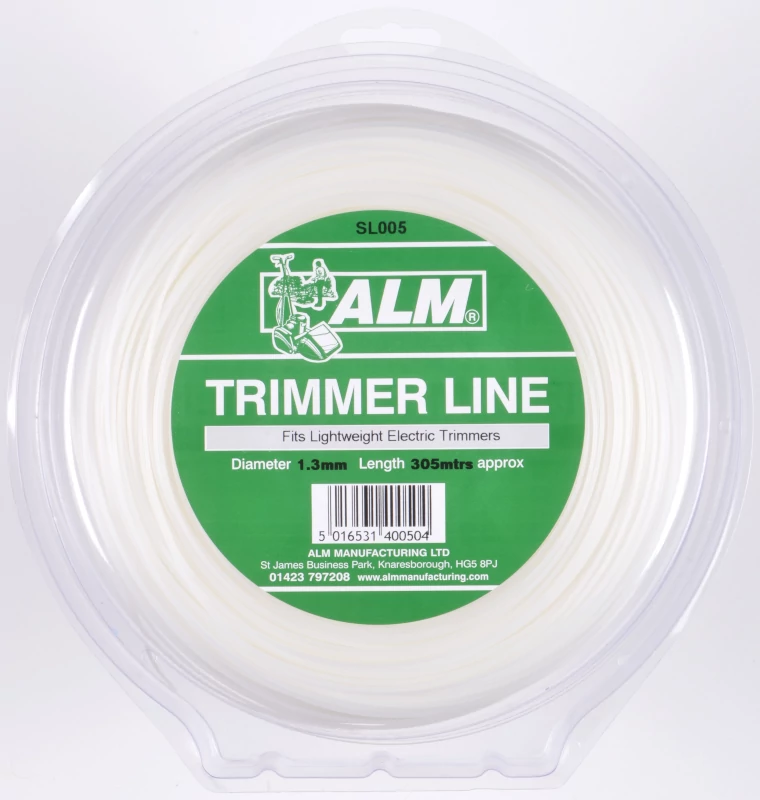 (image for) 1.3mm x 305m - White Trimmer Line - 1/2 kg Pack