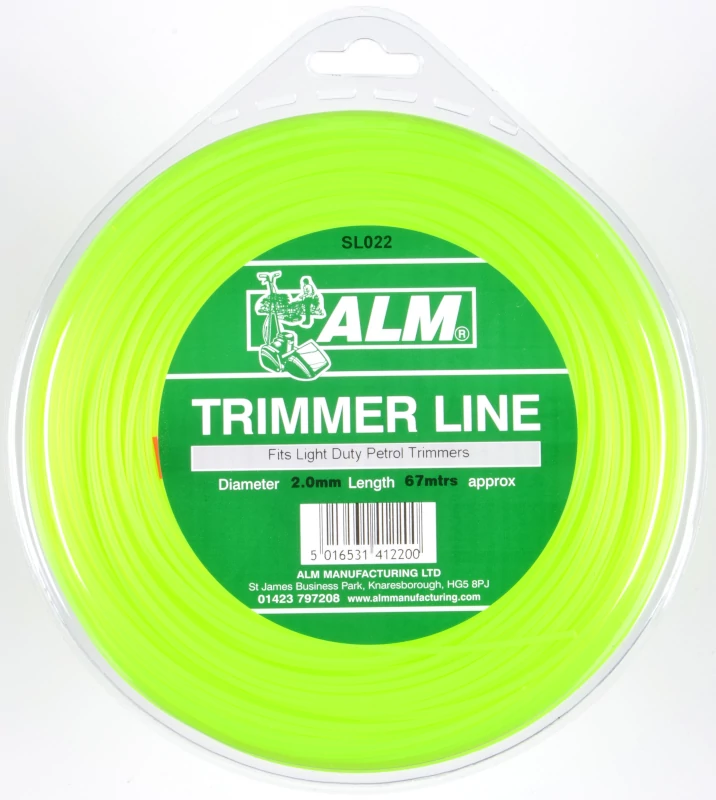 (image for) 2mm x 61m - Green Trimmer Line - 1/4kg Pack