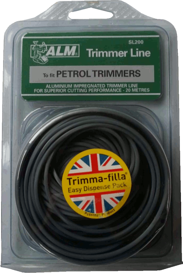 2mm x 20m - Aluminium Square Trimmer Line - Click Image to Close