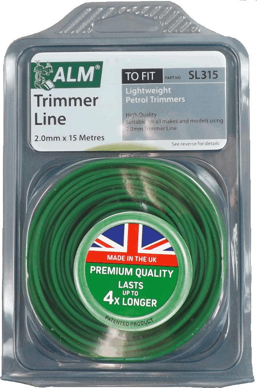 2mm x 15m - Green Trimmer Line