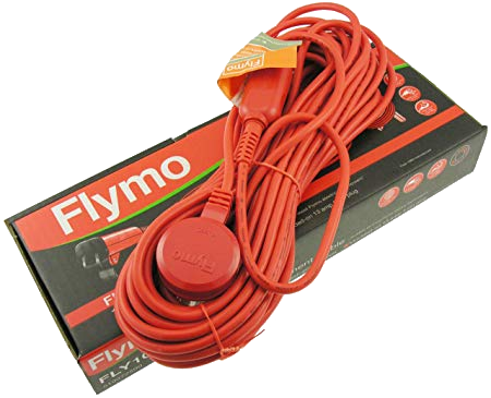 Flymo 15m Power Lead with UK Plug - Click Image to Close