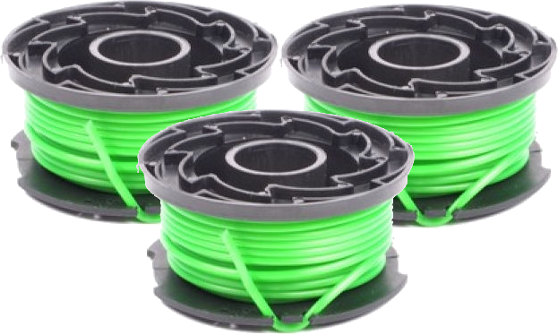 3 x Spool & Line for Black & Decker trimmers