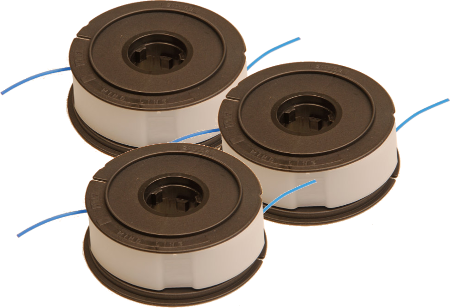 3 x Spool & Line for various trimmers