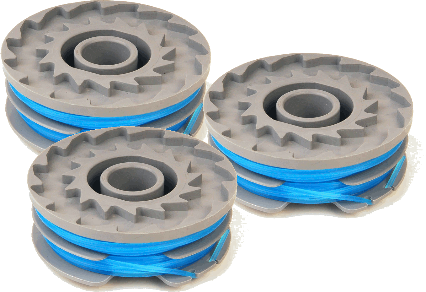 3 x Spool and Line for Flymo trimmers