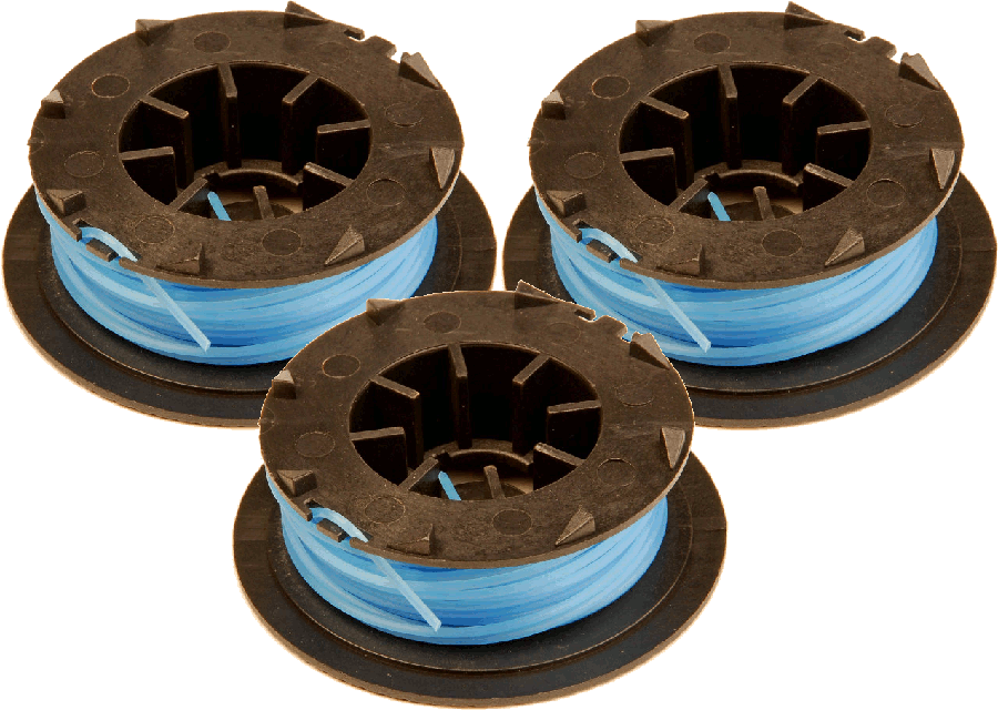 3 x Spool & Line for various trimmers