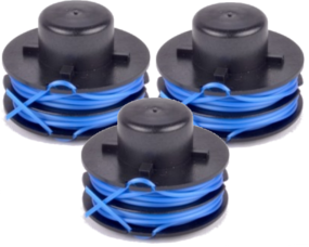 3 x Spool and Line for Qualcast trimmers