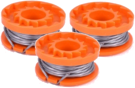 3 x Spool & Line for various trimmers