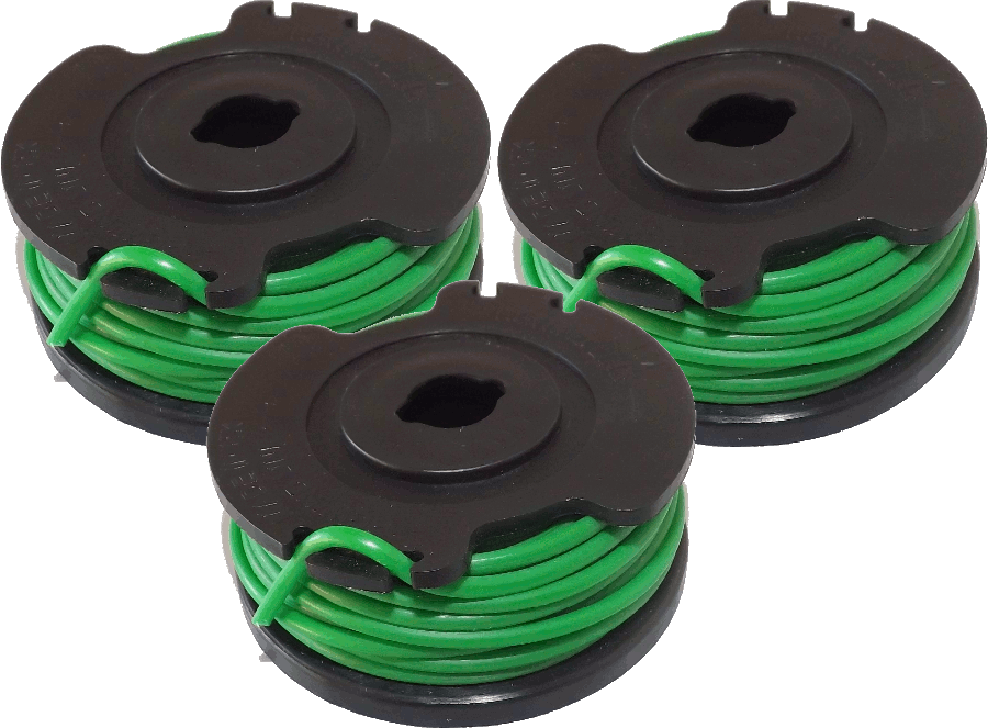 3 x Spool and Line for various trimmers