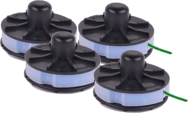 4 x Spool & Line for Gardena trimmers - Click Image to Close