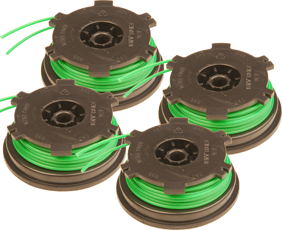 4 x Spool & Line for various trimmers