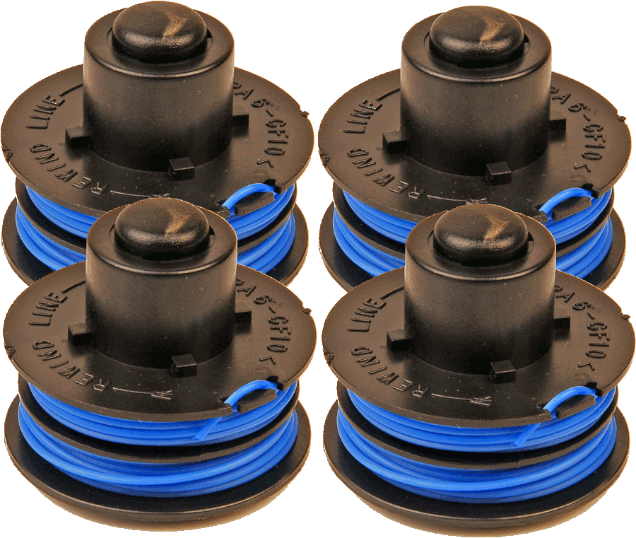 4 x Spool & Line for various trimmers - Click Image to Close