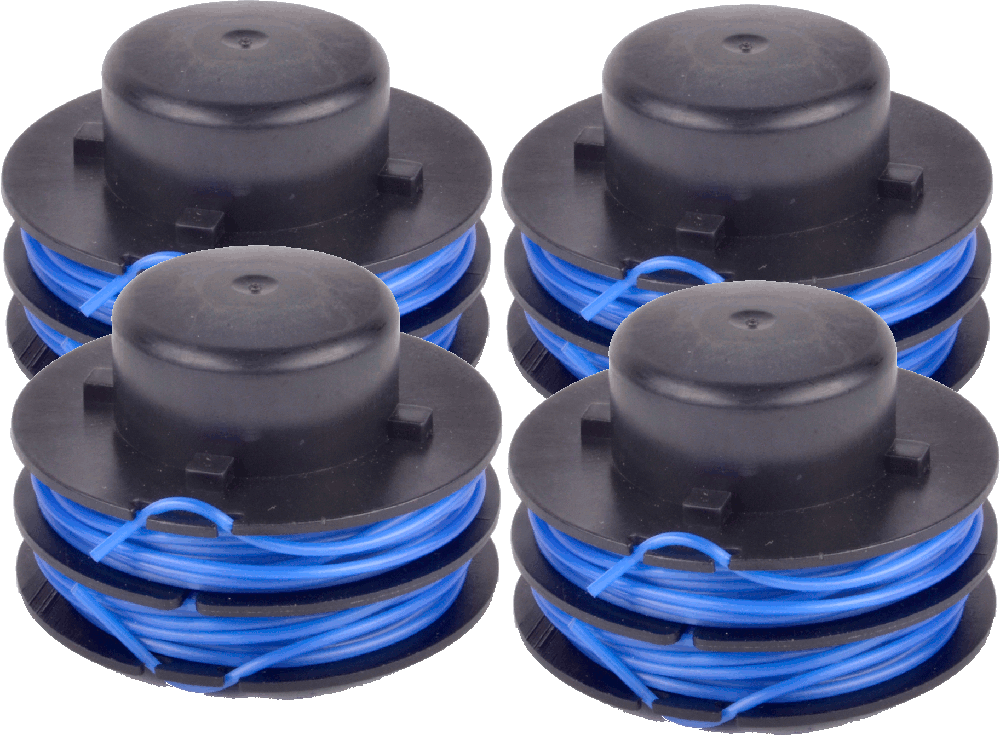 4 x Spool & Line for various trimmers - Click Image to Close