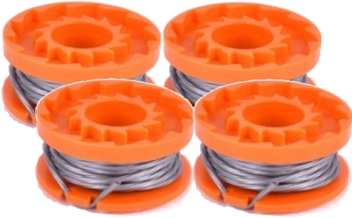 4 x Spool & Line for various trimmers - Click Image to Close