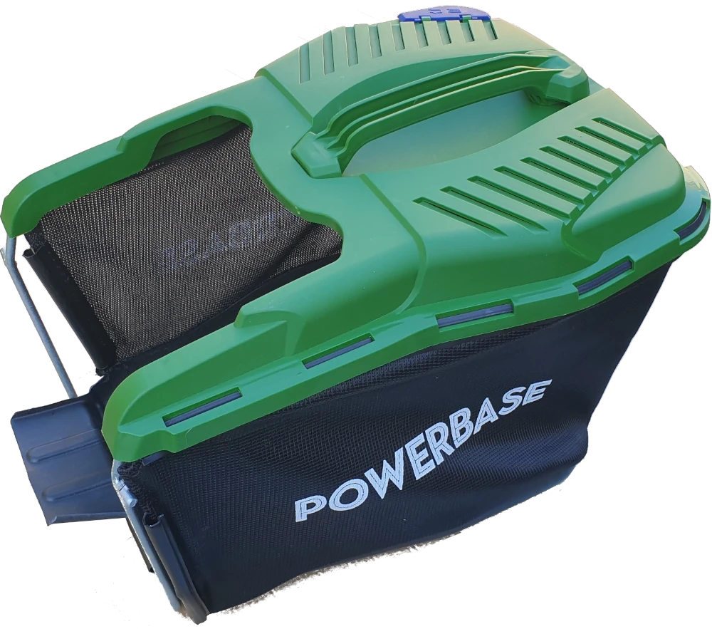 Grass collection bag / box for Powerbase Lawnmowers (image for) Grass collection bag / box for Powerbase Lawnmowers