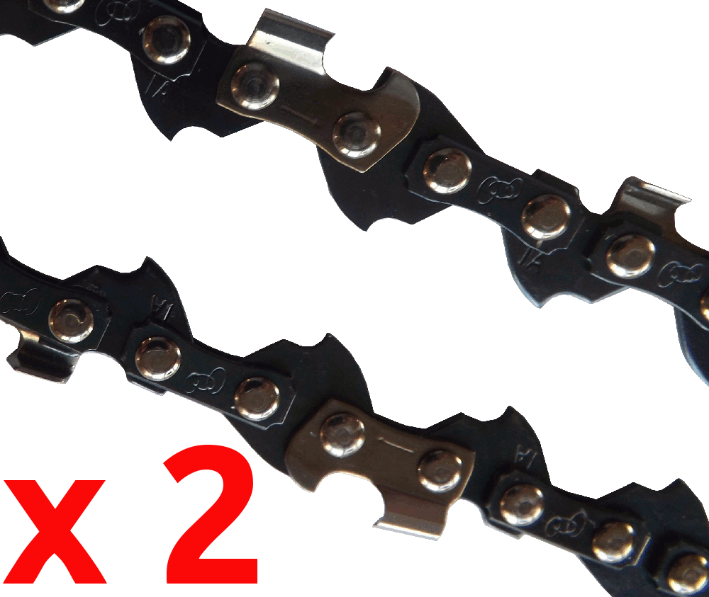 2 x 40 Drive Link Chainsaw Chain for 25cm (10") bar - Click Image to Close